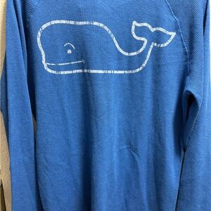 NWT Vinetard Vines Bimini blue long sleeve